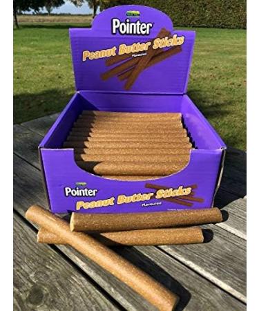 Pointer Peanut Butter Flavoured Sticks - Satisfyingly Chewy Texture Variety 13 kg clear - Buy Online on GoSupps.com