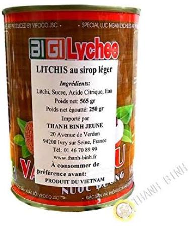 Lychee in light syrup 565g Vietnam - Pack of 3 - Buy Online on GoSupps.com