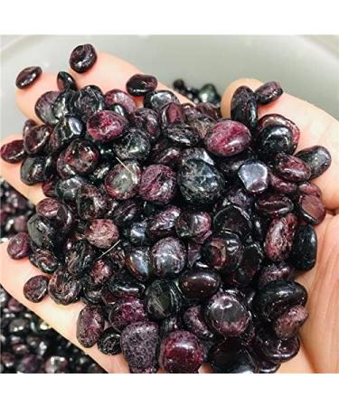 100g Rolling gem Natural Rock Gemstone Garnet Crystals are Used - (Size: 100g) Chakra Reiki Balancing - Buy Online on GoSupps.com