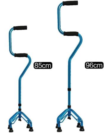 ATHUAHLR LRVTREC Crutches Old Man's Cane Four-Legged Multi-Purpose Abduction Anti-Skid Crutches - Buy Online on GoSupps.com