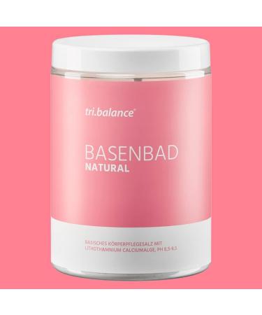Tri.balance Basenbad - Natural Bathing Salt 675g | pH 8.5-9.5 | Marine Calcium Algae for Skin Care | International Shipping - Buy Online on GoSupps.com