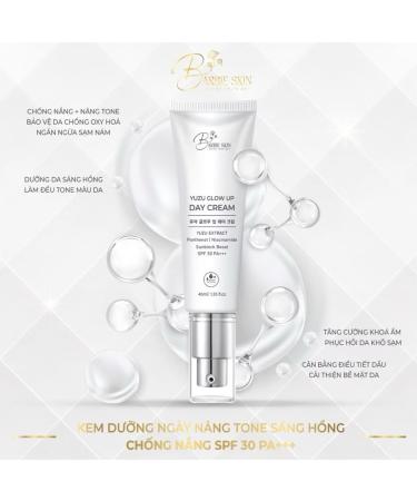 Combo Skincare BarbieSkin Day Set with SPF 30 Peptide Plus Serum Yuzu Glow Up Day Cream Rice Ferment Ampoule Mask (Made in Korea) - Buy Online on GoSupps.com