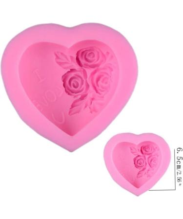 BESTonZON Chocolate Molds 3pcs Silicone Mold De para Gelatinas Fondant Molds Cake Mold DIY Baking Molds Chic Baking Tools Chocolate Mold mediumx3pcs Pinkx3pcs - Buy Online on GoSupps.com