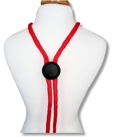 Tough Paracord Neck Lanyard for Dog Whistles & Clickers ID Keys Braided Knot (Red) - Buy Online on GoSupps.com