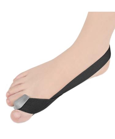 Single Bunion Corrector Prevent Slip Flexible Bunion Relief Sleeves Elastic Soft Breathable Bunion Separator Straightener Sleeve (L)