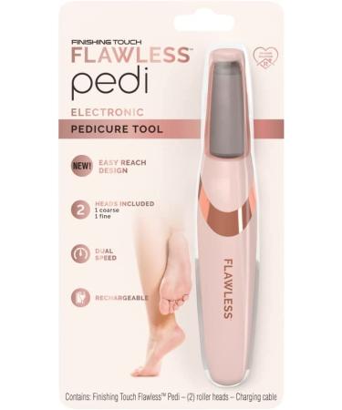 Finishing Touch Flawless Pedi - Rechargeable Electric Callus Remover for Smoother Feet - Buy Online on GoSupps.com