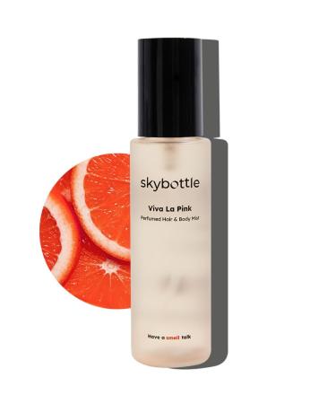 skybottle Hair & Body Mist Lasting Fragrance with Grapefruit Citrus Scent Travel Size Perfume and Body Spray Hygiene Essentials for Women Girls Valentine Gift 3.4 Fl. Oz Viva La Pink
