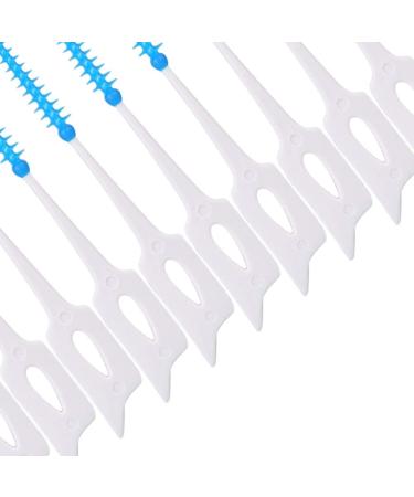 Verdant Touch Interdental Toothpicks - Disposable 80-Piece Set for Effective Dental Care | Interdental Brushes & Tools - Buy Online on GoSupps.com