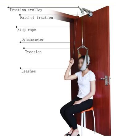 Over The Door Posture Corrector Household Physical Therapy Cervical Traction Device Over Door Neck Traction Unit for Neck Shoulder Pain Relief Easy to Install Cervical Neck Traction Device Warm as - Buy Online on GoSupps.com