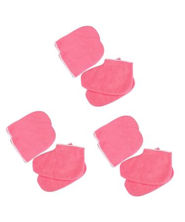 FRCOLOR Paraffin Wax 3 Sets Manicure Combination Set Wax Care Insulated Mittens