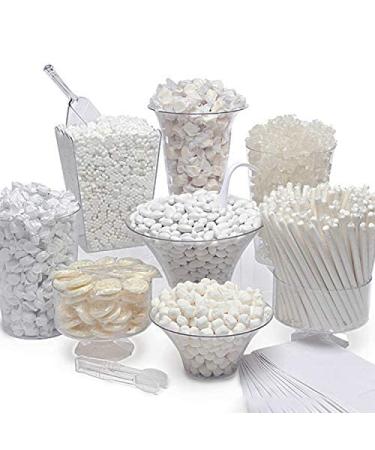 Mr. and Mrs. Wedding Butter Mint Candy Bags - 100 Count 14 Oz (396g) Forever & Ever Mints - Diamond Ring Treats for 50th Anniversary, Bridal Shower, & Special Occasions - Buy Online on GoSupps.com