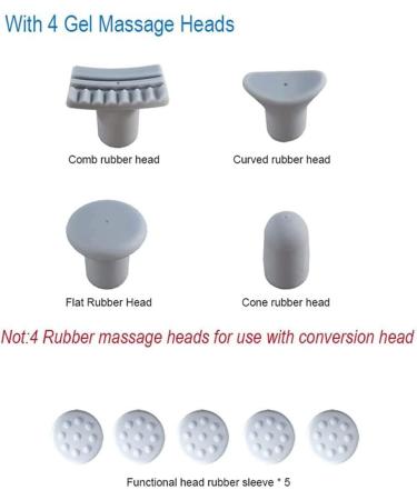 Shock Wave Therapy Device for ED & Chronic Pain Relief - 7 Massage Heads | International Shipping - Buy Online on GoSupps.com