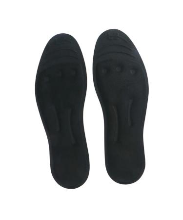 Healifty 1 Pair Orthotic Insoles Breathable Shoe Insole Arch Inserts Glycerol Insoles High Heel Insoles Shockproof Insoles Running Shoes Gel Sweat Pad Men and Women Black Cold Orthotics Black XS