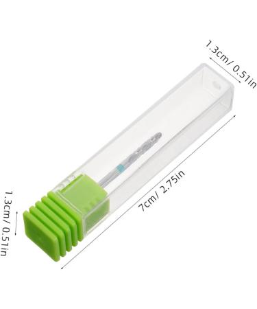 MERRYHAPY Nail Polisher Nail Art Drill Bits Women Manicure Supplies Manicure Nail Bits Nail Bits for Nail Drill Nails Drill Bits Safety Bits for Nail Drill Manicure Accessories 7.00X1.30X1.30CM Green - Buy Online on GoSupps.com