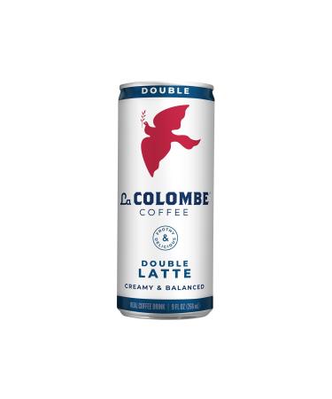 La Colombe Double Shot Draft Latte - 9 Fluid Ounce, 16 Count - Cold-Pressed Espresso and Frothed Milk - Made With Real Ingredients - Grab And Go Coffee