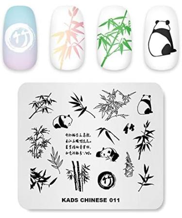 KADS Cute Animal Series Nail Art Stamp Plate | DIY Nail Stamping Template Tool T4 - Buy Online on GoSupps.com