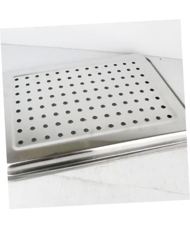 Alipis Dessert Serving Tray Food Server Tray Breakfast Tray Tea Cup Tray Tea Tray Japanese-Style Silver 36*27CM - Buy Online on GoSupps.com