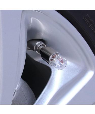 Naveso Bright Valve Caps - 12 PC Bike Tire Lighting Accessories with Intelligent Sensors for Cars & Motorcycles - Buy Online on GoSupps.com
