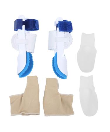 Anggrek Bunion Corrector for Ballenzeh corrector for women men 6 pieces hallux valgus corrector Großzie joint adjustable bale-valgus protective shell for men and women
