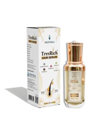 Skinska naturals - TresRich Hair Serum with Redensyl 3% Anagain 3% Procapil 3% Baicapil 4% And Symhair Force 4% - Hair Growth Serum for Men & Women