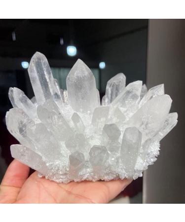 Natural Crystal Rough Crystal 1000g Natural Clear White Quartz Crystal Cluster Point Stone (Size : 1000g) - Buy Online on GoSupps.com