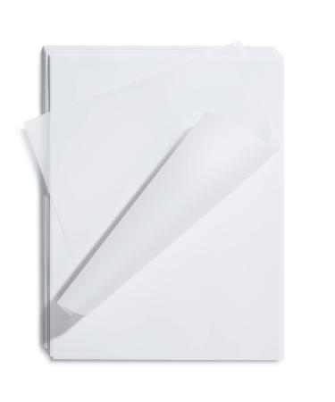 Vellum Paper, 100-Sheet Transparent Paper 8.5 x 11 Inches, 93 GSM Translucent Clear Paper for Sketching, Tracing, Printing, Scrapbooking - Buy Online on GoSupps.com