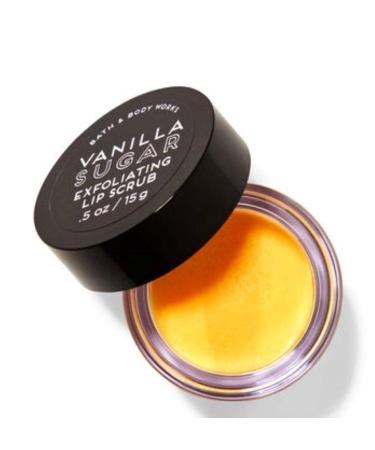 Bath and Body Works Vanilla Sugar Lip Scrub 0.5 oz - Exfoliating Lip Treatment - Buy Online on GoSupps.com