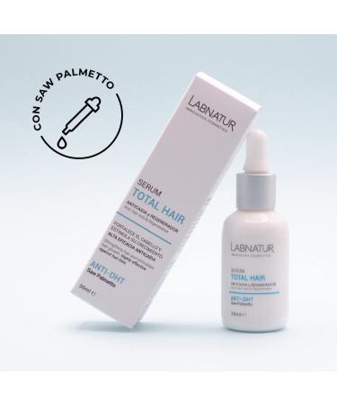 Total Hair Labnatur Serum 30ml - Anti-Hair Failure & Regenerating Treatment for Men & Women | Natural Ingredients & Hair Growth Support - Buy Online on GoSupps.com