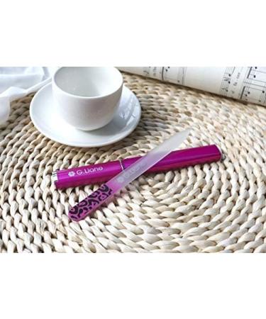 G.Liane Glass Nail Files Professional Crystal Nail File For Natural Nails Acrylic Nails Gels Nails Manicure Pedicure Tools For Home And Salon (Pink) - Buy Online on GoSupps.com