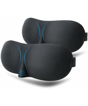 3D Sleep Mask for Women and Men - Eyelash Friendly, Lightweight, Adjustable Strap - Blackout Eye Mask for Travel and Nap - Buy Online on GoSupps.com