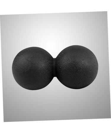 Healeeved Yoga Ball & Double Lacrosse Ball | Akupressure Trigger Point Roller | Peanut Foot Massager for Full Body Self-Massage - Black - Buy Online on GoSupps.com