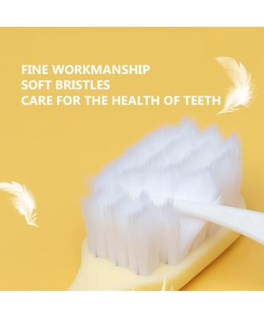 Gatuida Manual Toothbrush Set - 4 Soft Cotton Brushes for Kids | Miss Soft Fur Electric Toothbrush - Buy Online on GoSupps.com