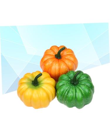 Alipis 9 Pcs Artificial Pumpkins Dollhouse Artificial Mini Pumpkins Small Fake Pumpkins Party Decorations Small Pumpkins for Decorating Cabinet Decor Artificiales Para Vegetable Model - Buy Online on GoSupps.com