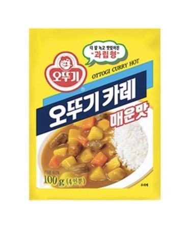 Ottogi instant curry sauce hot 100 g