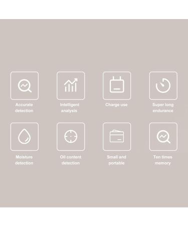 Portable Skin Analyzer - USB Smart Facial Moisture Meter | Fast & Accurate Moisture Sensor for Beauty Salons | Gentle Testing Probe for Skincare - Buy Online on GoSupps.com