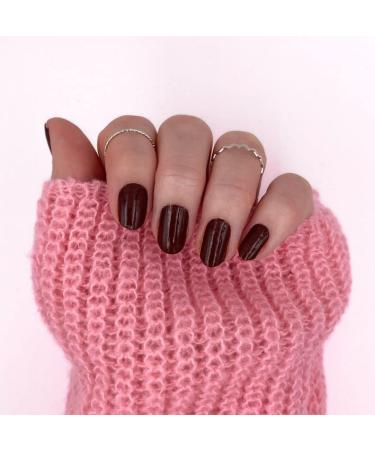 Fairy Nail Self-Adhesive Nail Foils - Dark Red Bordeaux Nail Wraps & Stickers | 16 Premium Polish Strips for Stunning Manicures - Shop Internationally! - Buy Online on GoSupps.com