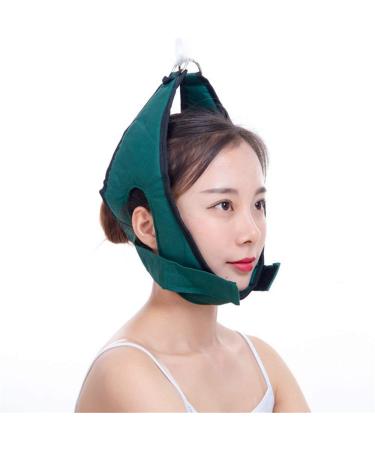 Home-neck traction device adjustable cervical vertebrae traction belt neck traction unit attached above the door for the neck and shoulder thickened cotton cloth