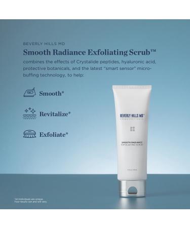 Smooth Radiance Exfoliating Scrub for Aging Skin | Daily Gel with Crystalide Peptides & Niacinamide | Smooth Skin & Minimize Pores - Buy Online on GoSupps.com