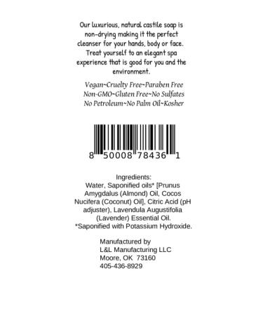 LandLSoap Lavender Aloe Lotion with Argan Oil -All skin types Vegan Non-GMO Made in USA 16 oz - Buy Online on GoSupps.com