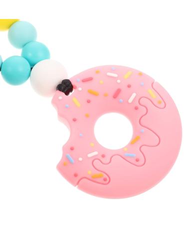 Healvian Beaded Sensory Chew Necklace & Teether for Toddlers - Silicone Teething Toy for Infant Boys & Girls - Buy Online on GoSupps.com