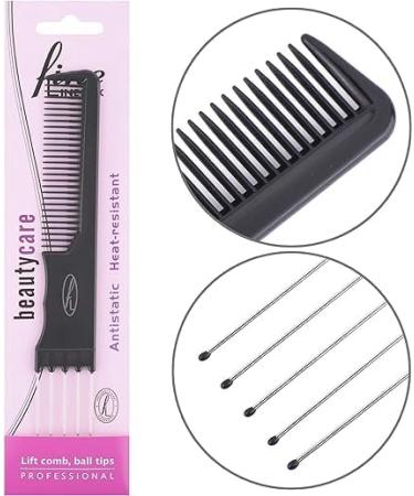 Fine Lines - Combs kit - Afro Comb Lift Comb and Pin Tail Comb - Create you Afro Lifestyle - Wet or Curly Hair - Thick Plastic and Iron Black antistatic comb - Afro Hair Combs Metal Tail - 3 Pack - Buy Online on GoSupps.com
