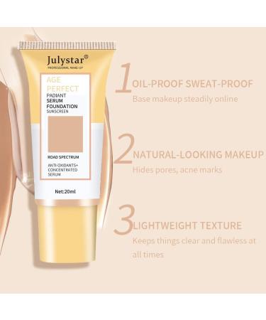 INTEROOKIE moisturizing and oil controlling natural and long lasting liquid foundation threedimensional beauty repair and skin care foundation makeup liquid foundation 208 - Buy Online on GoSupps.com