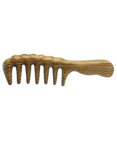Comb Hair Removal Beard Combing Black Curly Hair wooden comb