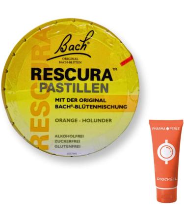 Bach Original Rescura Pastilles - Fruity Flower Mixture for Inner Peace | 50g Spar-Set | International Shipping Available - Buy Online on GoSupps.com