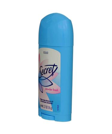 Secret Powder Fresh Anti-Perspirant Deodorant Solid 2.7 oz (Pack of 5) - Buy Online on GoSupps.com