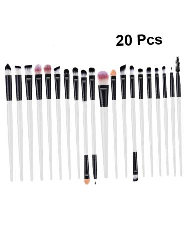 Shop Housoutil 60 Pcs Eyeshadow & Eyelash Brush Kit - Portable Makeup Accessories for Women | International Shipping - Buy Online on GoSupps.com