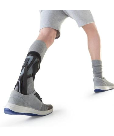 PUSH ortho Ankle Foot Orthosis: Comfortable Support for Drop Foot, Stroke, Multiple Sclerosis - Size 2 - Buy Online on GoSupps.com