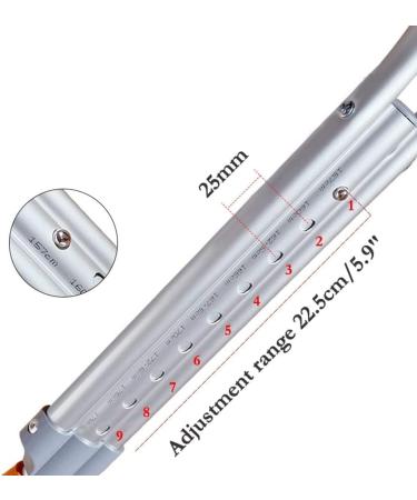 A Pair Aluminum Underarm Crutches for Walking Push-Button Adjustment Armpit Crutches Ergonomic Medical Axillary Crutches for Men Women Independence Small - Buy Online on GoSupps.com