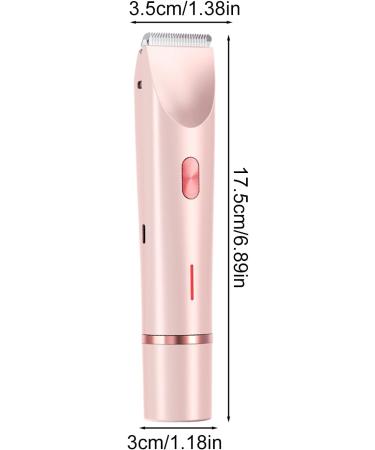 Nuhjytgf Bikini Shaver for Women Ladies Private Part ShaverWater Resistant Cordless Electric Body Hair Groomer Water Resistant Private Parts Trimmer TypeC Charging for Arm Brown - Buy Online on GoSupps.com