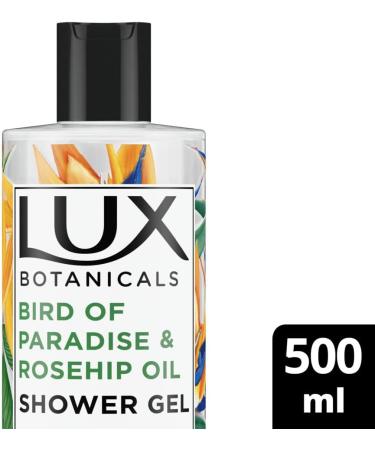  LUX( ) Lux Botanicals Bird of Paradise & Rosehip Oil liquid shower gel 500ml - Buy Online on GoSupps.com